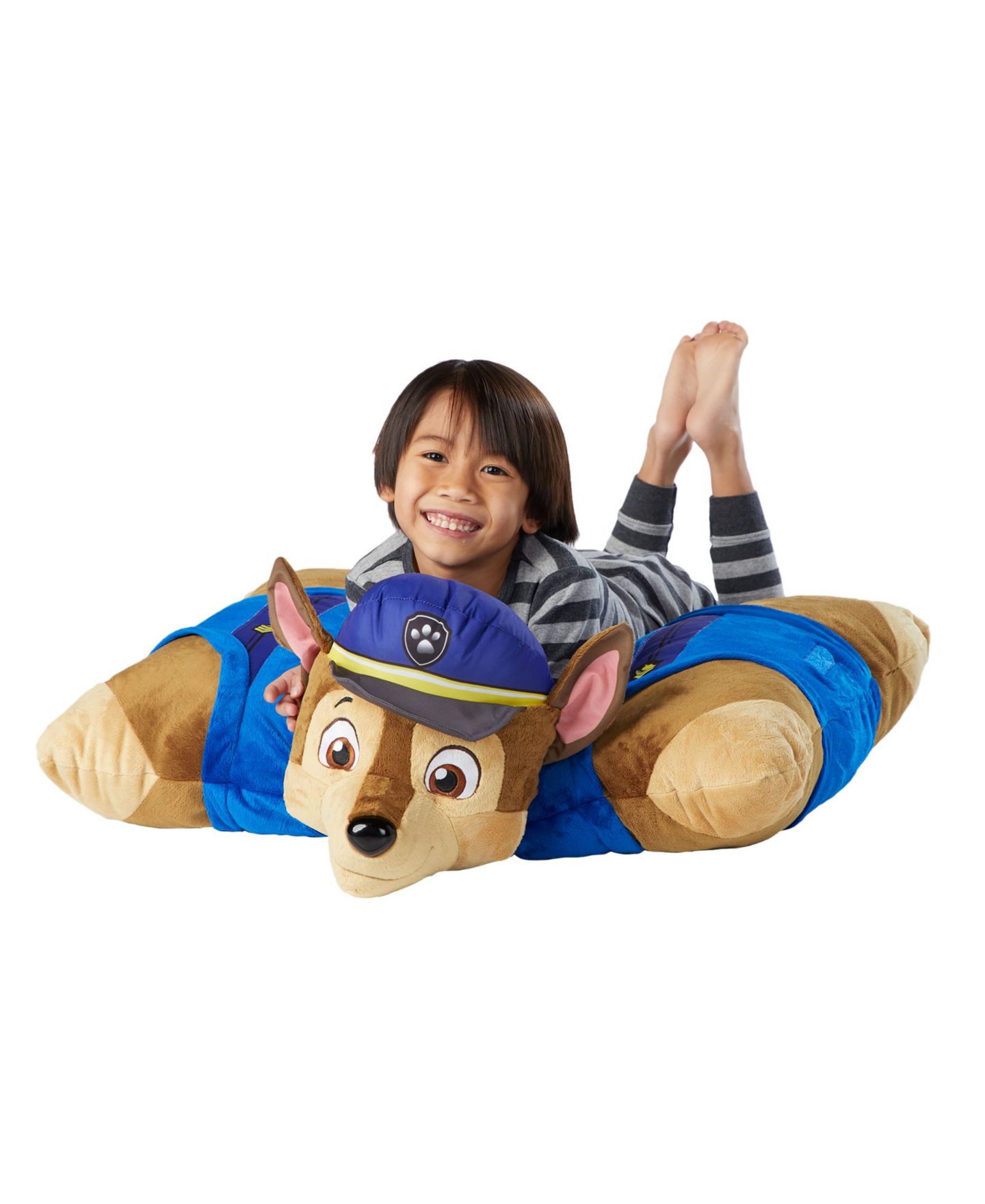 Детская мягкая игрушка Pillow Pets PAW Patrol Chase 30" Jumboz Plush — фото 1