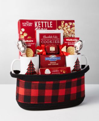 Design Pac - Buffalo Plaid Gift Basket