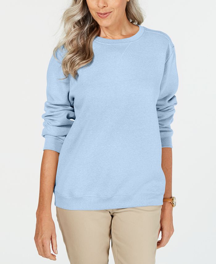 Macys best sale petite sweatshirts