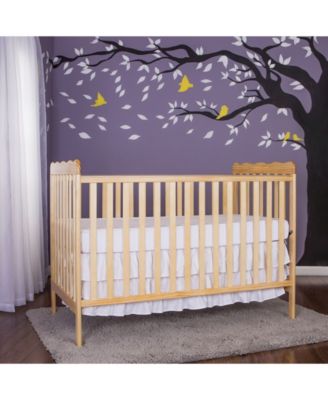 Baby Carson Classic 3 in 1 Convertible Crib, Black