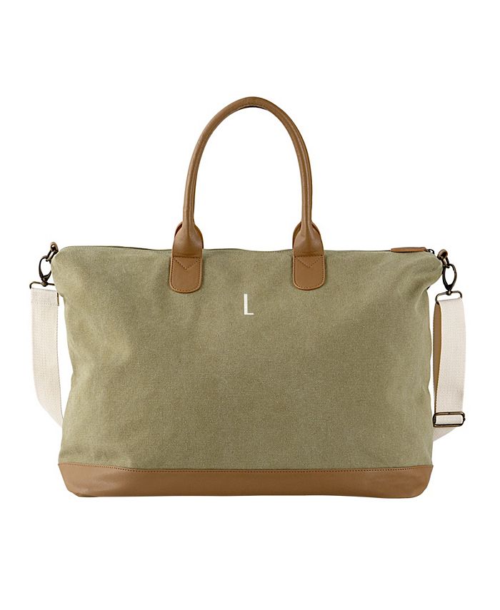 Cathy's Concepts Personalized Washed Canvas Weekender Tote - Macy's