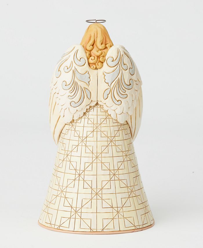 Jim Shore White Woodland Nativity Angel Macy's