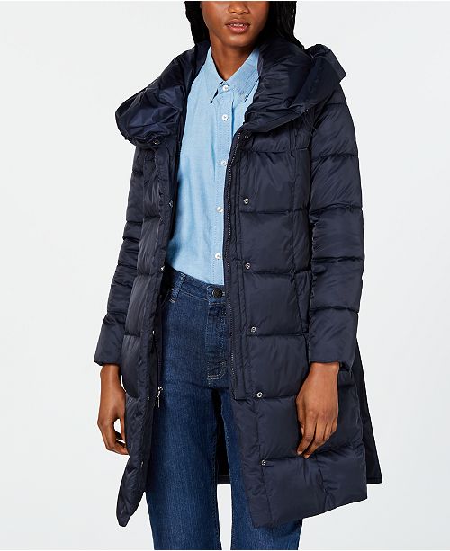 tahari shawl collar coat