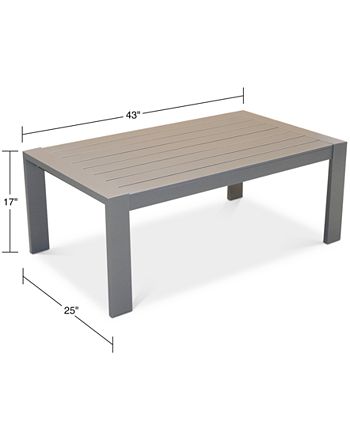 Furniture - Aruba Aluminum Coffee Table