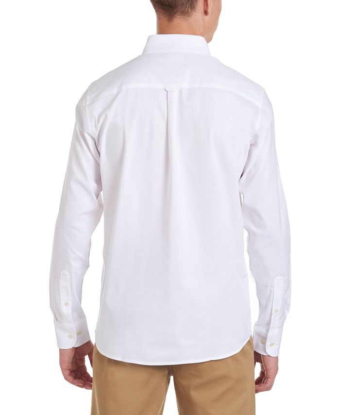 Nautica Young Men White Long Sleeve Stretch Oxford - Macy's