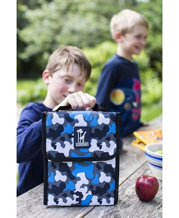 Wildkin Blue Camo Lunch Box