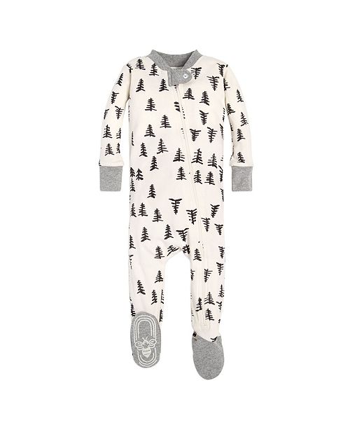 Burt S Bees Baby Organic Cotton Trees Sleeper Reviews Pajamas Kids Macy S
