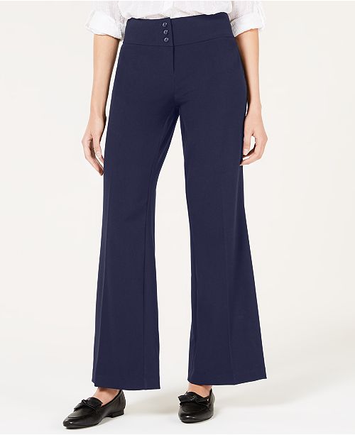 Style & Co Stretch WideLeg Pants, Created for Macy's & Reviews Pants