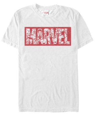 Marvel Men's Comic Collection Kawaii Marvel Men's Logo Short Sleeve T-Shirt
