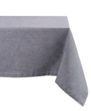 Solid Chambray Tablecloth 60