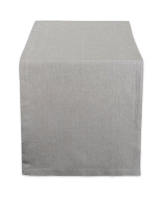 Solid Chambray Table Runner 14" x 108"