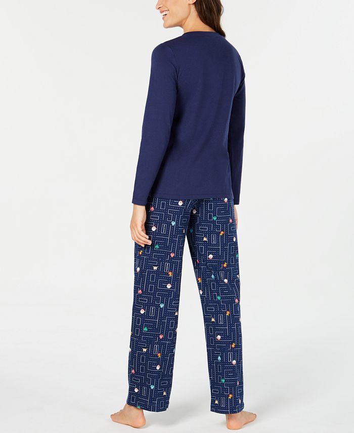 Family Pajamas Matching Women's Race For Presents Pajamas Set, Created