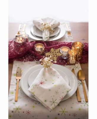 Sequin Mesh Table Runner Roll 16" x 10'