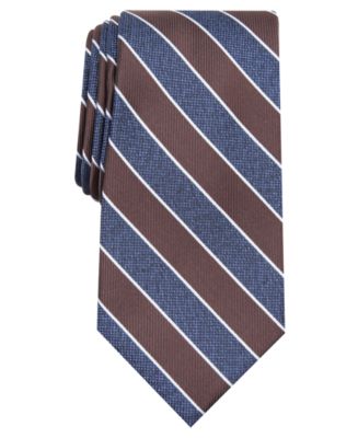 Club Room Men's Classic Stripe Tie, Created for Macy's - Macy's