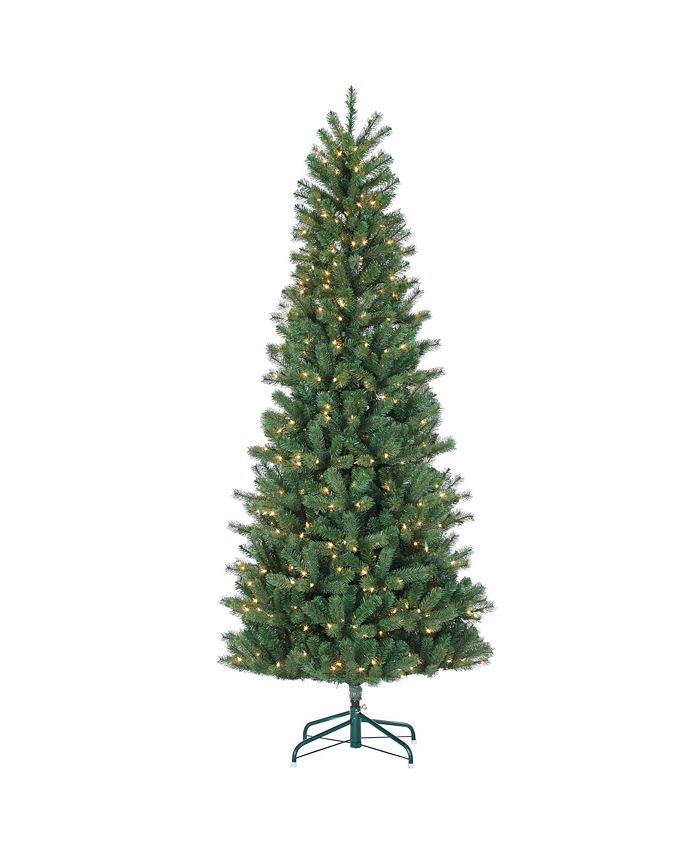Sterling - 7.5Ft. Natural Cut Slim Montgomery Pine with 550 clear lights