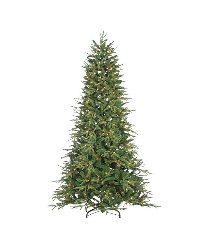 Sterling - 7.5Ft. Pre-Lit Natural Cut Frasier Fir with 700 Clear Lights