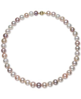 Cultured Freshwater Pearl (9-1/2mm) Collar 18" Necklace