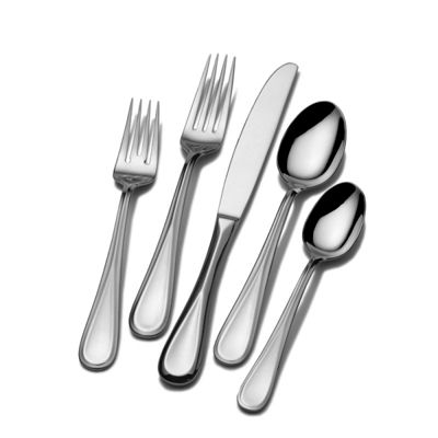 Bravo 18/10 Stainless Steel 101-Pc. Flatware Set, Service for 12