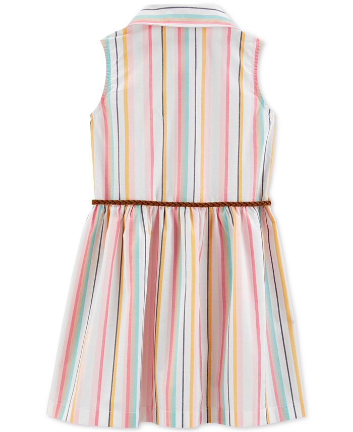 Carter's Toddler Girls Striped Shirtdress - Macy's