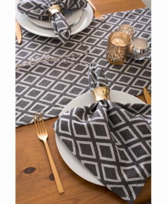 Design Imports Herringbone Napkin Set of 6