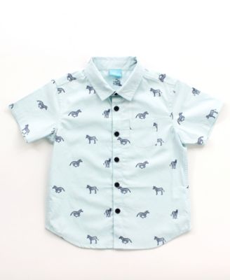 baby polo button down shirt