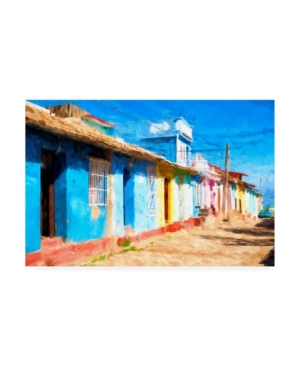 Trademark Global Philippe Hugonnard Colorful Street Ii Canvas Art In Multi