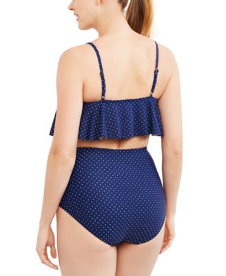 Motherhood Maternity High-Waisted Nursing Bikini