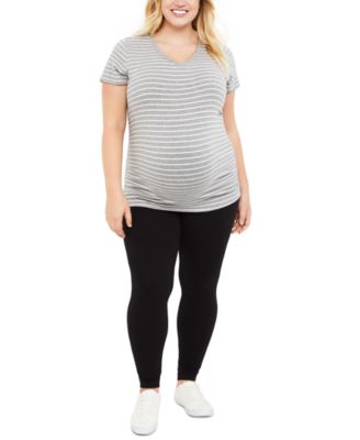 plus size maternity tights