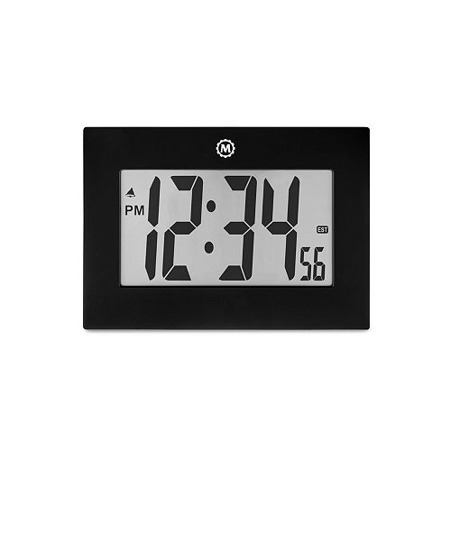 Marathon Large Digital Wall Clock Reviews Clocks Home Decor