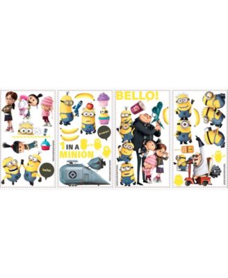RoomMates Despicable Me 2 Peel And Stick Wall Decals - Macy's