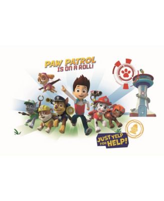 RoomMates Paw Patrol Wall Graphix Peel And Stick Giant Wall Decals - Macy's