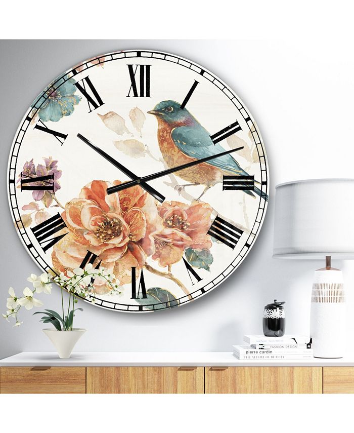 Designart Traditional Oversized Metal Wall Clock Macy's