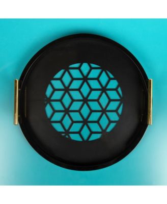 Caspen Round Decorative Tray - 15.5" x 15.5"