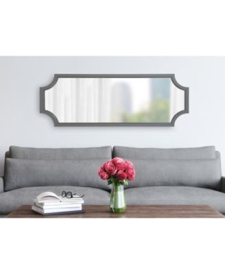 Hogan Framed Scallop Full Length Wall Mirror - 18" x 48"