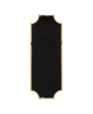 Hogan Framed Scallop Full Length Wall Mirror - 18" x 48"
