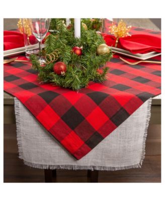 Buffalo Check Table Topper 40" x 40"