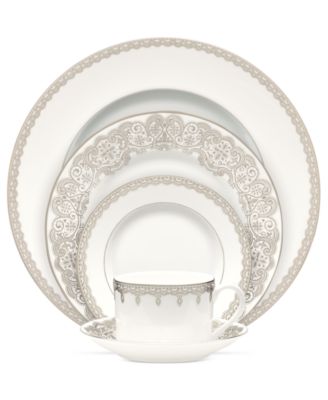 Waterford - Lismore Lace Platinum 5-Piece Place Setting