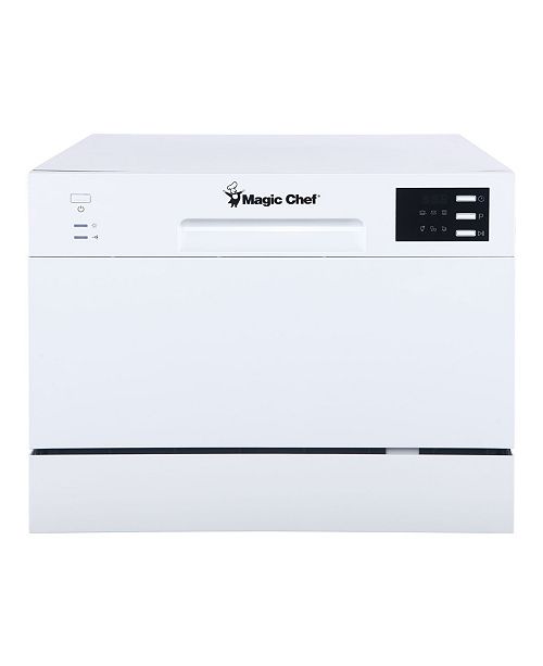 Magic Chef Energy Star 6 Place Setting Countertop Dishwasher