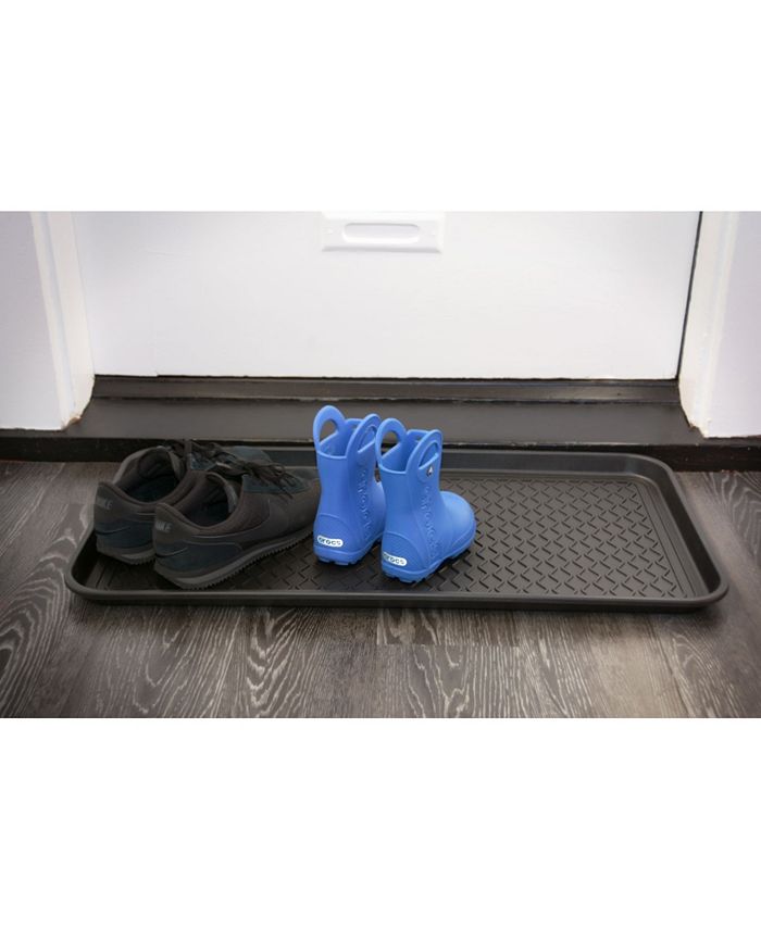 Ottomanson Polypropylene Utility Boot Tray, 15" x 30" Macy's