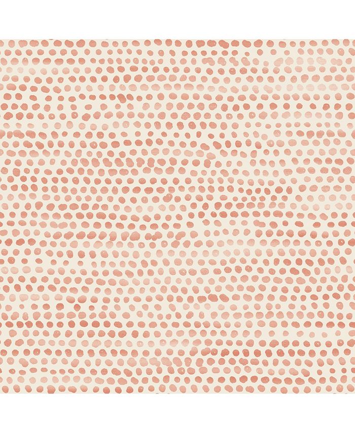 Tempaper Moire Dots Peel and Stick Wallpaper Macy's