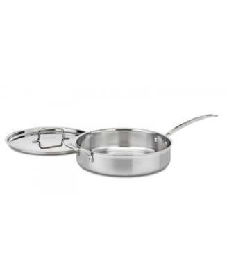 Cuisinart MultiClad Pro 5.5-Qt. Saute Pan with Cover - Macy's