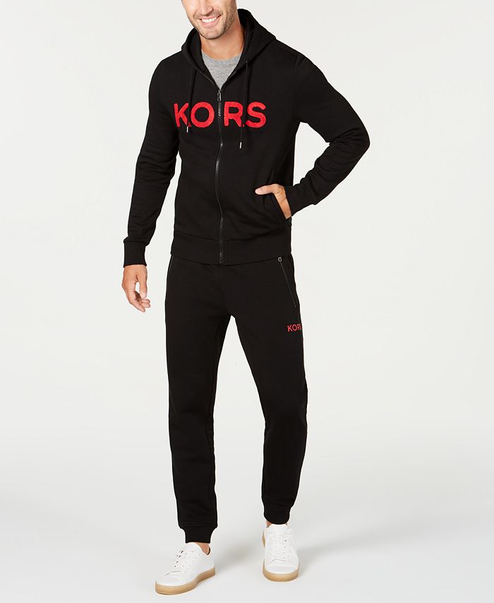 Michael Kors Men's Logo Fleece Joggers & Hoodie, Created for Macy's &  Reviews - Men's Brands - Men - Macy's