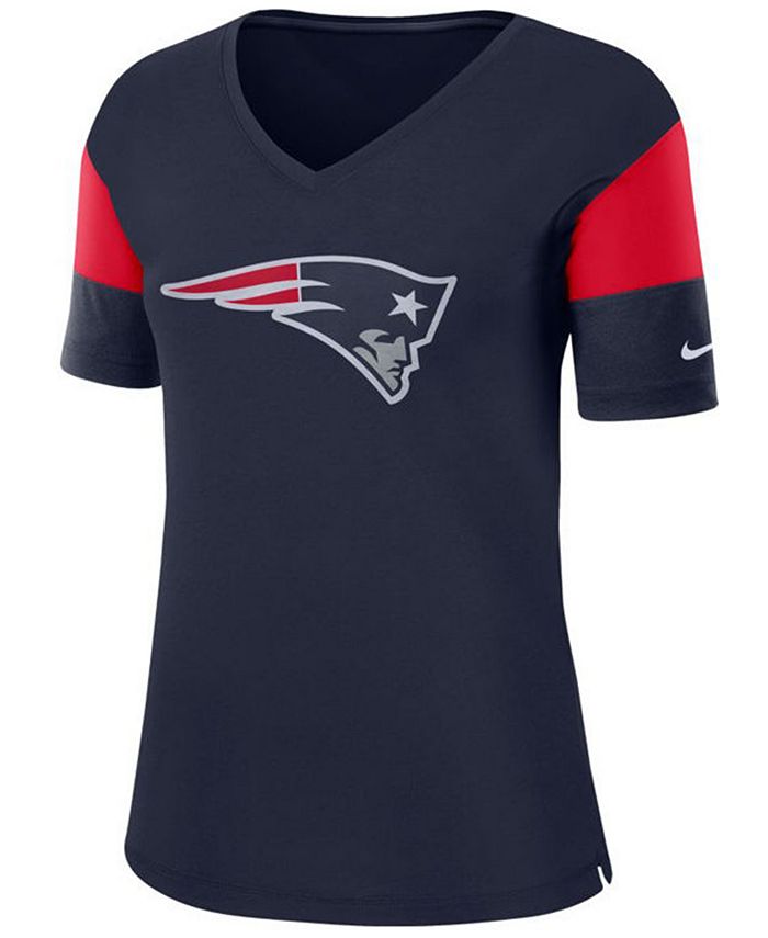 Nike Women's New England Patriots Tri-Fan T-Shirt - Macy's