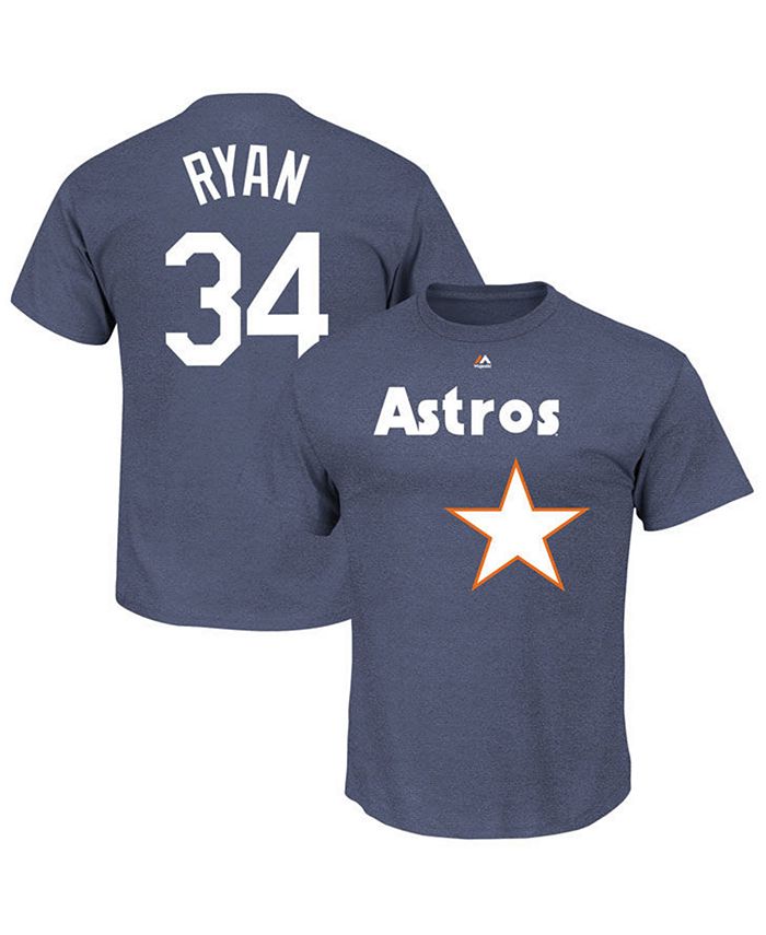 Majestic Men's Nolan Ryan Houston Astros Classic Coop Player T-Shirt -  Macy's