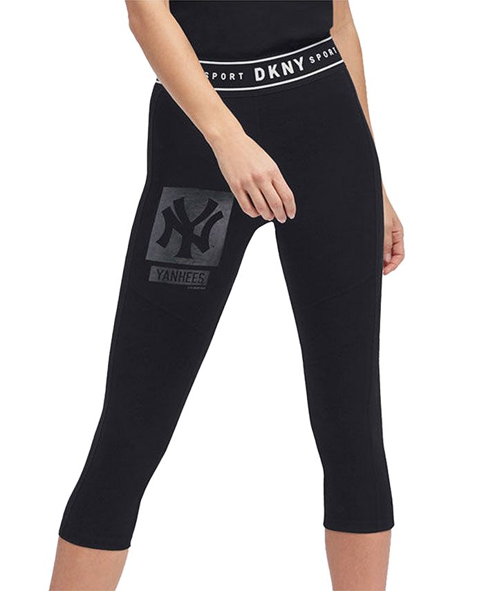 DKNY Women's New York Yankees Capri Leggings - Macy's