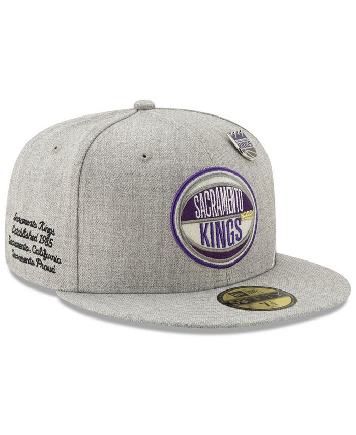 New Era Sacramento Kings 2019 On-Court Collection 59FIFTY Fitted Cap ...
