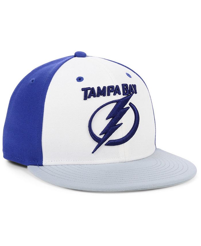 Authentic NHL Headwear Tampa Bay Lightning Tri-Color Throwback Snapback ...