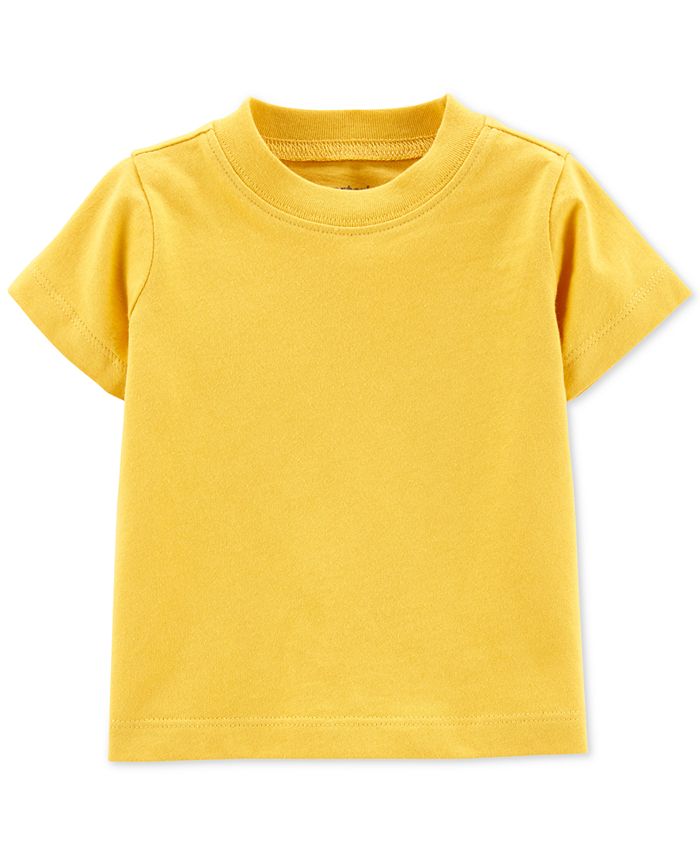 Carter's Baby Boys 2Pc. Cotton TShirt & VehiclePrint Shortalls Set