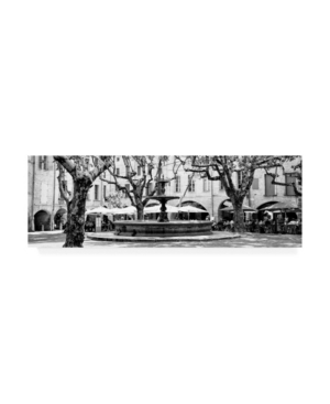 Trademark Global Philippe Hugonnard France Provence 2 Place Aux Herbes Duzes B&w Canvas Art In Multi