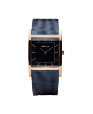 Bering Ladies- Classic Tank Case and Mesh Watch
